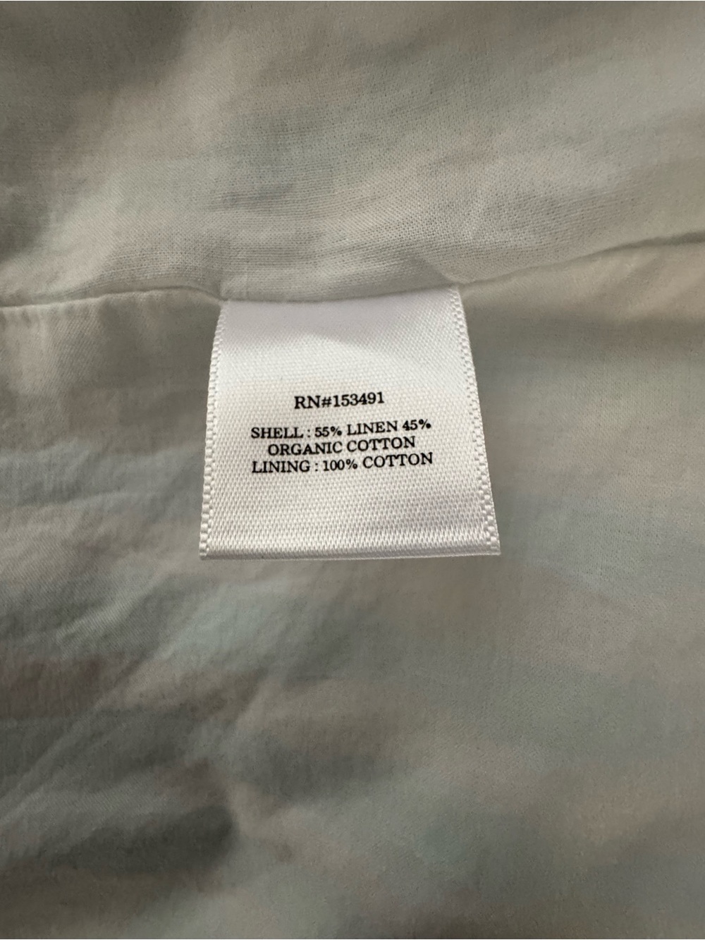 Hope & Henry Stripe Linen Organic Cotton Blend Dress with Patch Pockets Size 4 - Picture 7 of 12